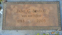 Jane G. <I>Gallaghan</I> Bohart 