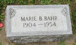 Marie B. Bahr 