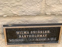 Wilma <I>Swissler</I> Bartholomay 
