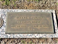 Bettye T. <I>Young</I> Turner 