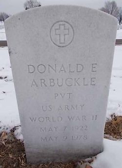 Donald E Arbuckle 