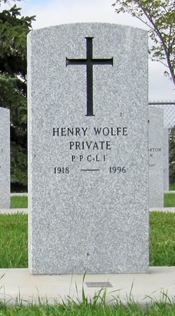 Private Henrich “Henry” Wolfe 