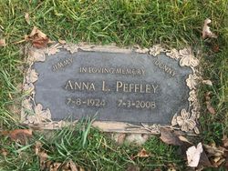 Anna L <I>Bender</I> Peffley 