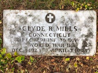 PFC Clyde R Mills 
