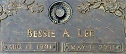 Bessie Almira <I>Booth</I> Lee 