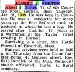 Rev Albert J Norton 
