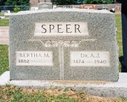 Bertha Mary <I>Black</I> Speer 