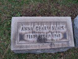 Anna <I>Geary</I> Black 