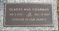 Gladys Mae <I>Adams</I> Chapman 