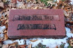 Eunice <I>Jones</I> Baker 