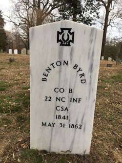 Pvt Benton Byrd 