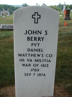 Pvt John S. Berry 