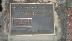 Valentine John Barbeler 