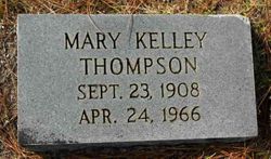 Mary <I>Kelley</I> Thompson 
