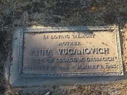 Anna <I>Grubacich</I> Vucanovich 