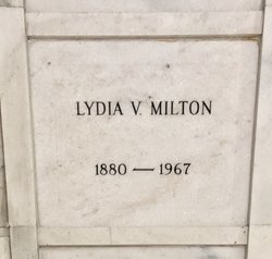 Lydia V Milton 