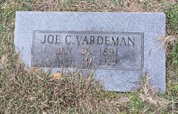 Joseph C “Joe” Vardeman 