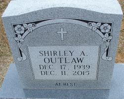 Shirley <I>Kendrick</I> Garner Outlaw 