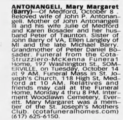Mary Margaret <I>Barry</I> Antonangeli 