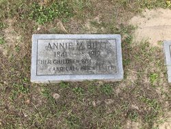 Anna Louise “Annie” <I>Thomas</I> Butt 
