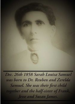 Sarah Louise “Sallie” <I>Samuel</I> Nicholson 