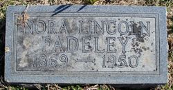 Nora <I>Lincoln</I> Fadeley 