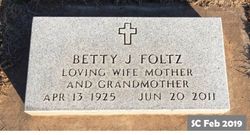Betty Jane <I>Green</I> Foltz 