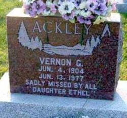 Vernon Gordon Ackley 