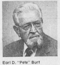 Earl Daniel “Pete” Burt Sr.