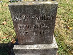 Mary Elizabeth <I>Halsey</I> Ashley 