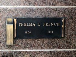 Thelma L French 