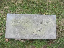 Anna Pearl <I>Wilson</I> Anderson 