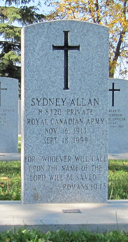 Private Sydney Allan 