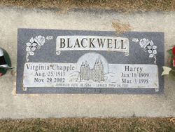 Virginia <I>Chapple</I> Blackwell 