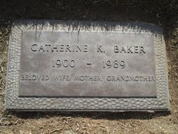Catherine K <I>Kugler</I> Baker 
