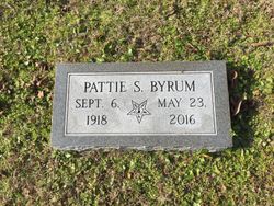 Pattie Elizabeth <I>Sitterson</I> Byrum 