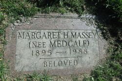 Margaret H <I>Medcalf</I> Massey 