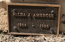 Hilda <I>Johnson</I> Ambrose 