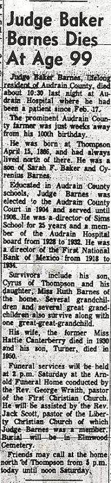 Judge Baker Barnes 