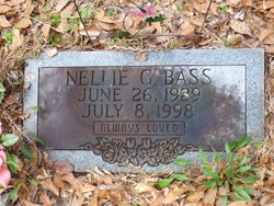 Nellie Grace <I>Mcclain</I> Bass 