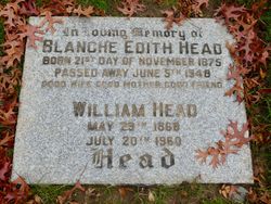 Blanche Edith <I>Strong</I> Head 