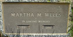 Martha R. “Meta” <I>Moore</I> Wells 