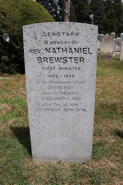 Rev Nathaniel Brewster 