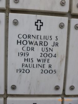 CDR Cornelius Stevens “Jack” Howard Jr.