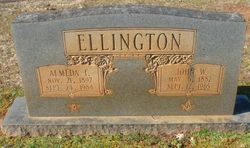 Elsie Almeda <I>Fink</I> Ellington 