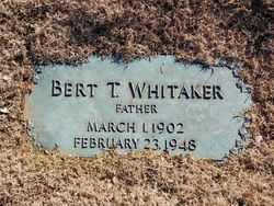 Bert Temple Whitaker 