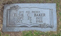 Elsie Estelle <I>Collier</I> Baker 