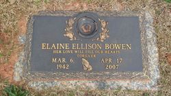 Bailey Elaine <I>Ellison</I> Bowen 