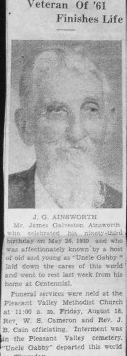 James Galveston Ainsworth 