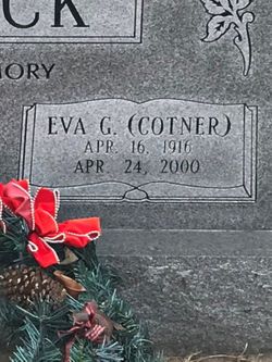 Eva Gillie <I>Cotner</I> Peacock 